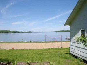 Wabana Lake view from Cabin 7