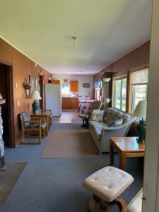 Cabin 6 main room and entrance
