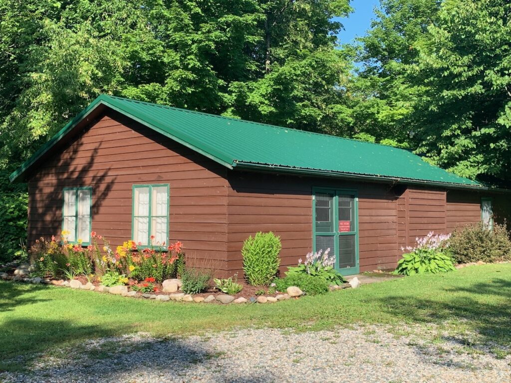 Recreation building at WA‑GA‑THA‑KA Resort
